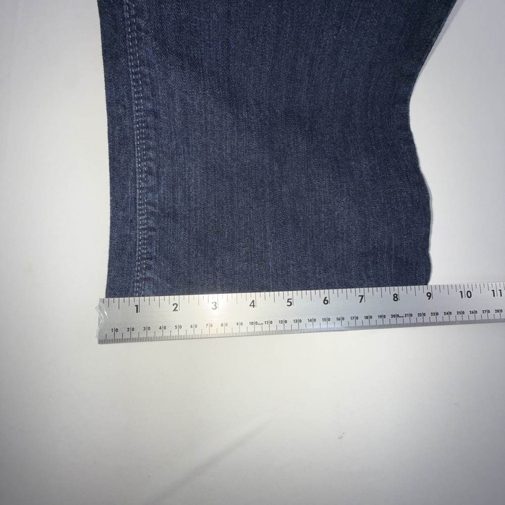 Levis 515 Bootcut Jeans Womens 12M Blue Denim Cotton Blend Mid Rise 5 Pockets - Picture 10 of 10